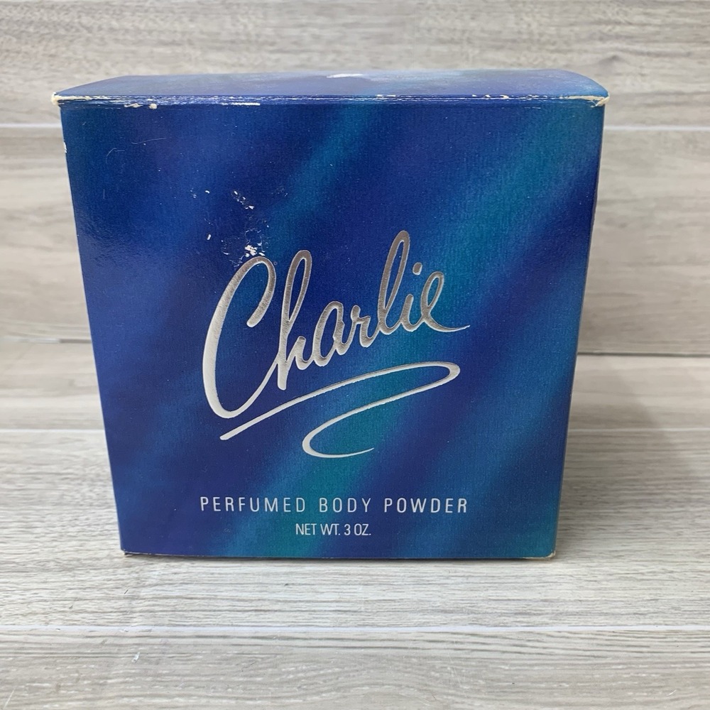 Charlie Revlon 3 Oz. Perfumed Body Powder Vintage New Sealed